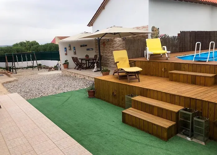 Refugio De Alma Em Flor Quinta Privada Com Piscina 度假居